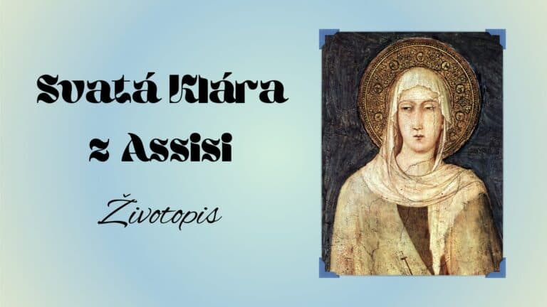 Svatá Klára z Assisi – životopis