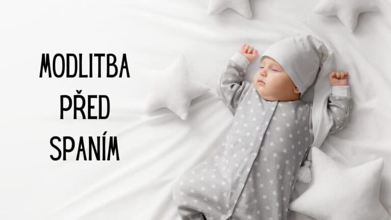 Modlitba před spaním