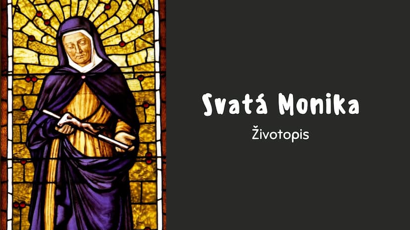 Svatá Monika – životopis