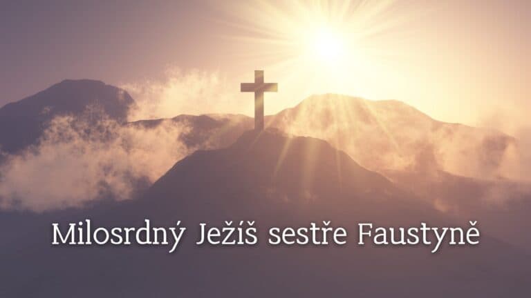 Milosrdný Ježíš sestře Faustyně