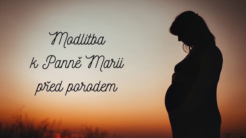 Modlitba k Panně Marii před porodem