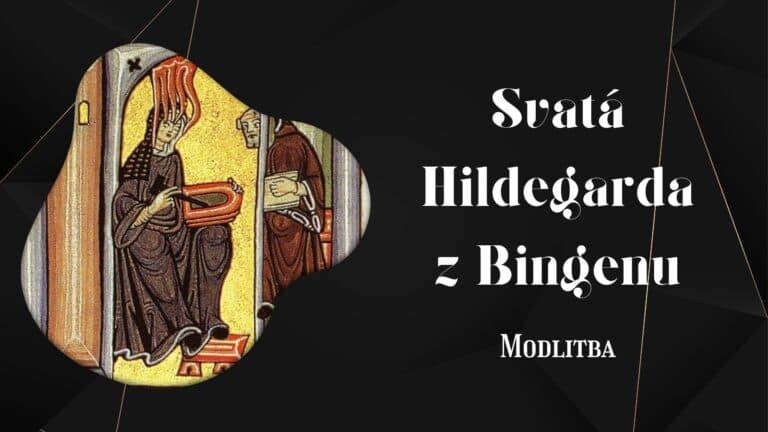 Krátká modlitba ke svaté Hildegardě z Bingenu