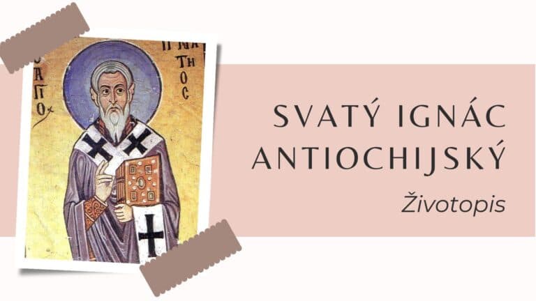 Svatý Ignác Antiochijský – životopis