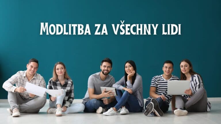 Modlitba za všechny lidi