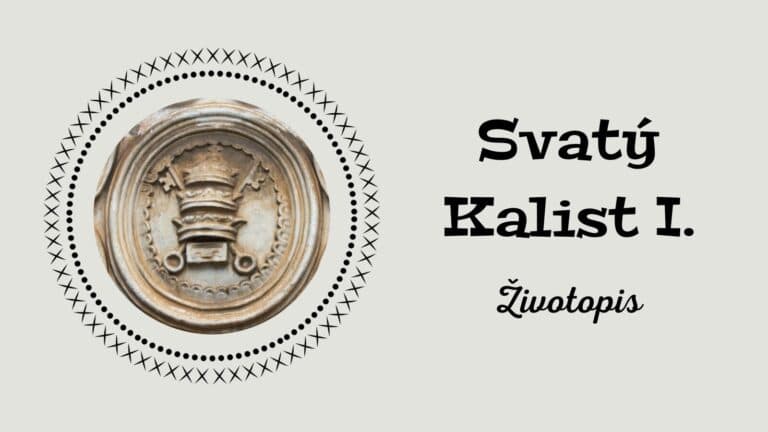 Svatý Kalist I. – životopis