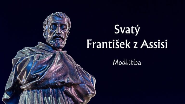Modlitba svatého Františka z Assisi
