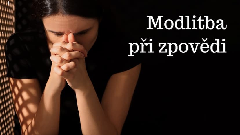 Modlitba při zpovědi