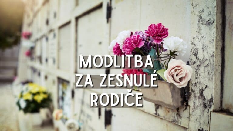 Modlitba za zesnulé rodiče