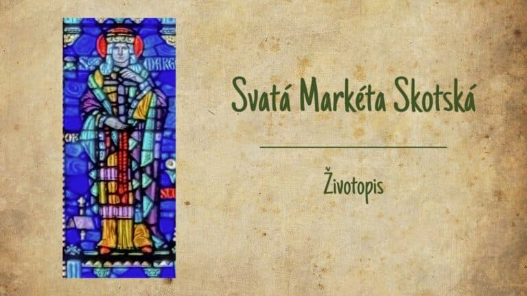 Svatá Markéta Skotská – životopis
