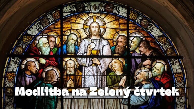 Modlitba na Zelený čtvrtek