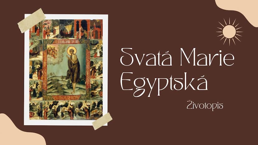 Svatá Marie Egyptská – životopis