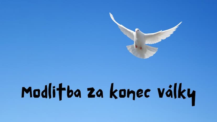Modlitba za konec války