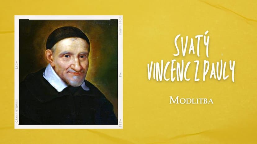 Krátká modlitba ke svatému Vincenci z Pauly