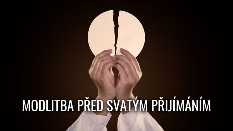 Modlitba před svatým přijímáním