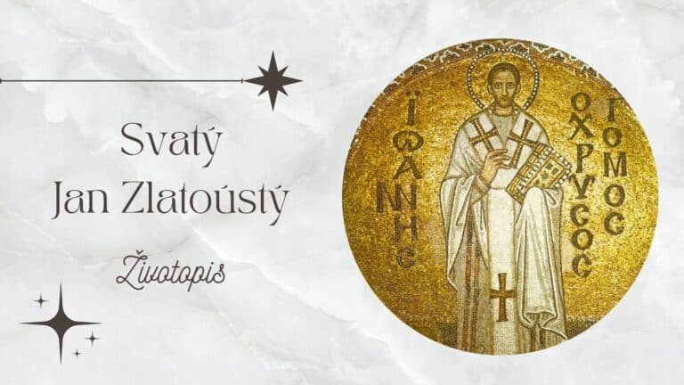 Svatý Jan Zlatoústý – životopis