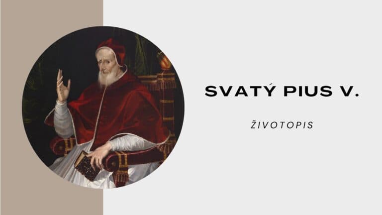 Papež svatý Pius V. – životopis