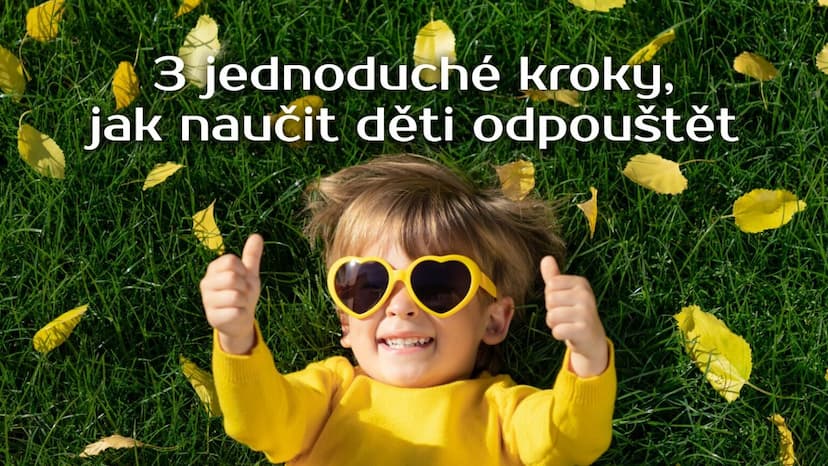 3 jednoduché kroky, jak naučit děti odpouštět